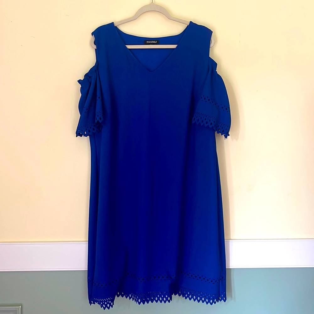 Roz & Ali dress, Royal blue, 2x